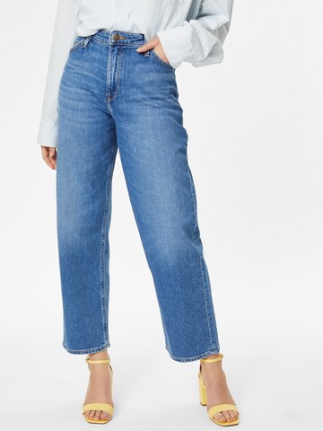 Lee Wide Leg Jeans in Blau: predná strana