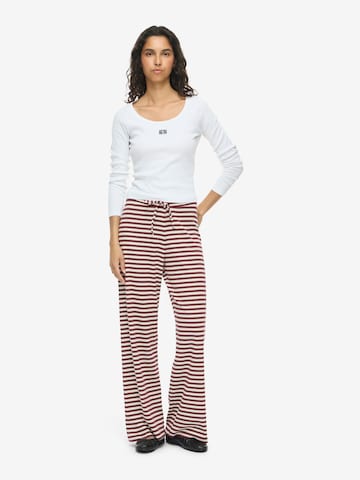 Regular Pantalon Noisy may en beige