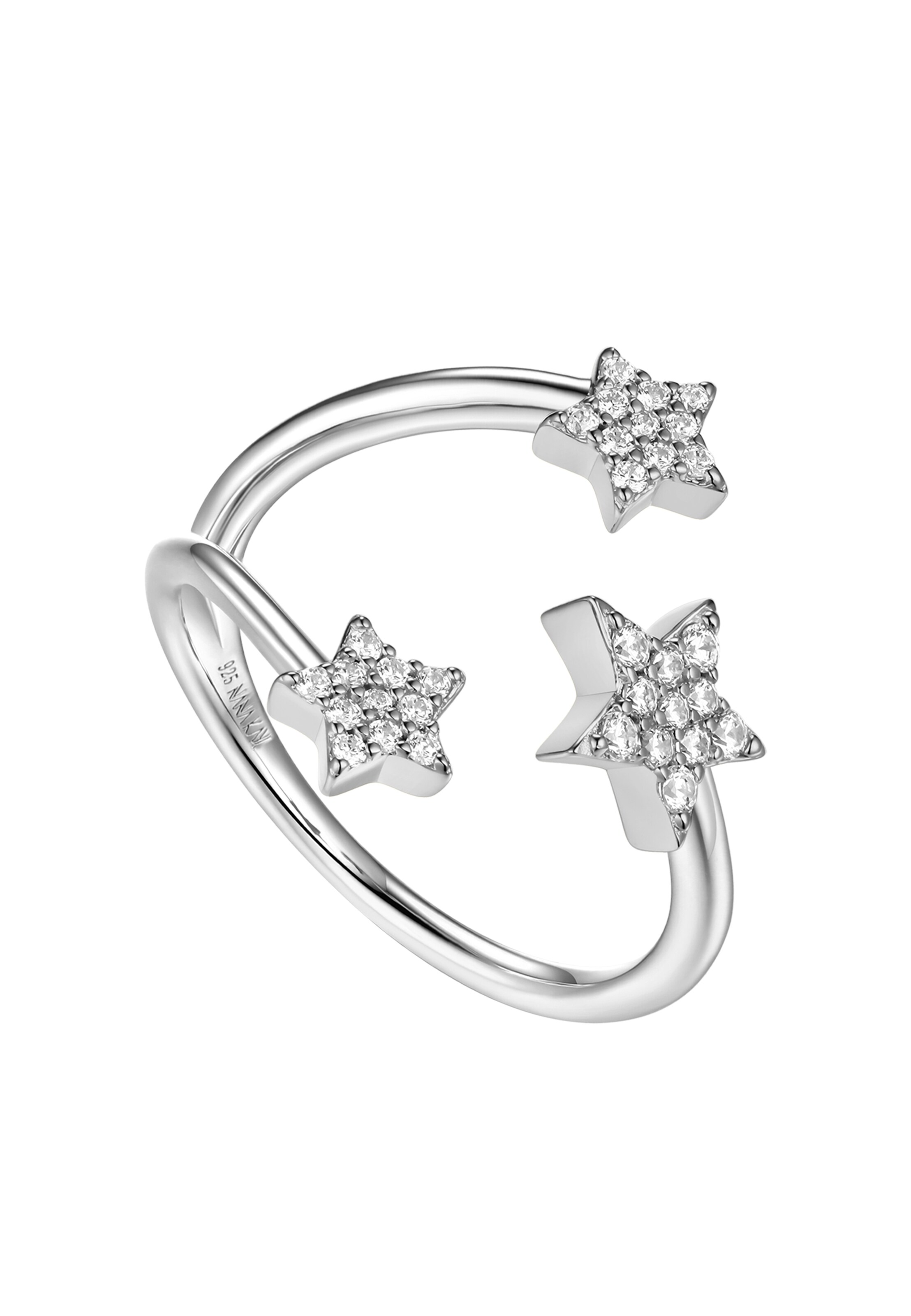 Nana Kay Ring in Silver: front