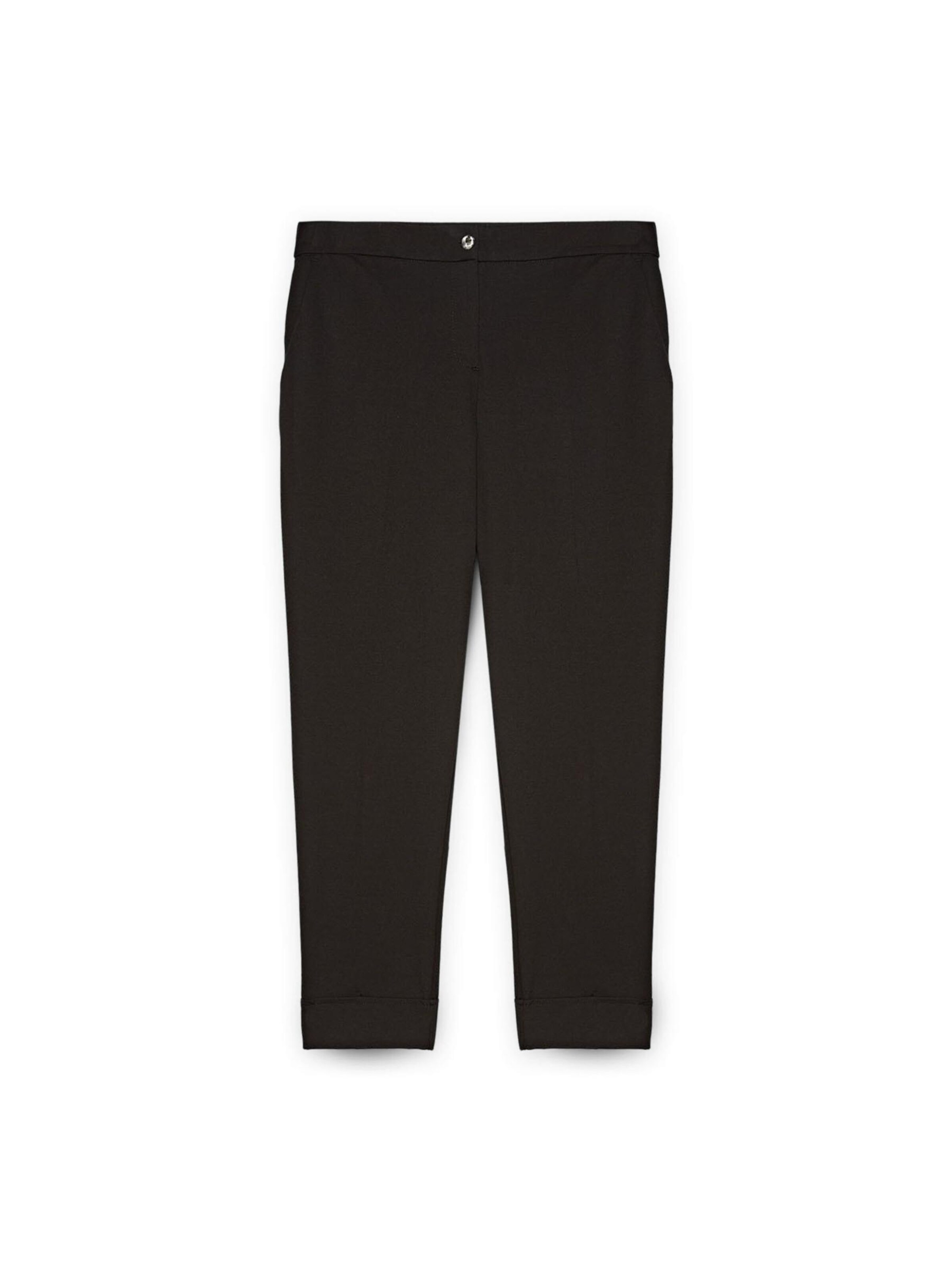 Fiorella Rubino Broek in Zwart: voorkant