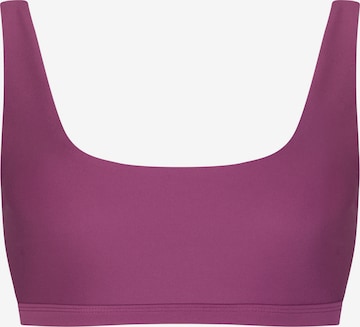 Boochen Bralette Bikini Top 'Caparica' in Purple: front