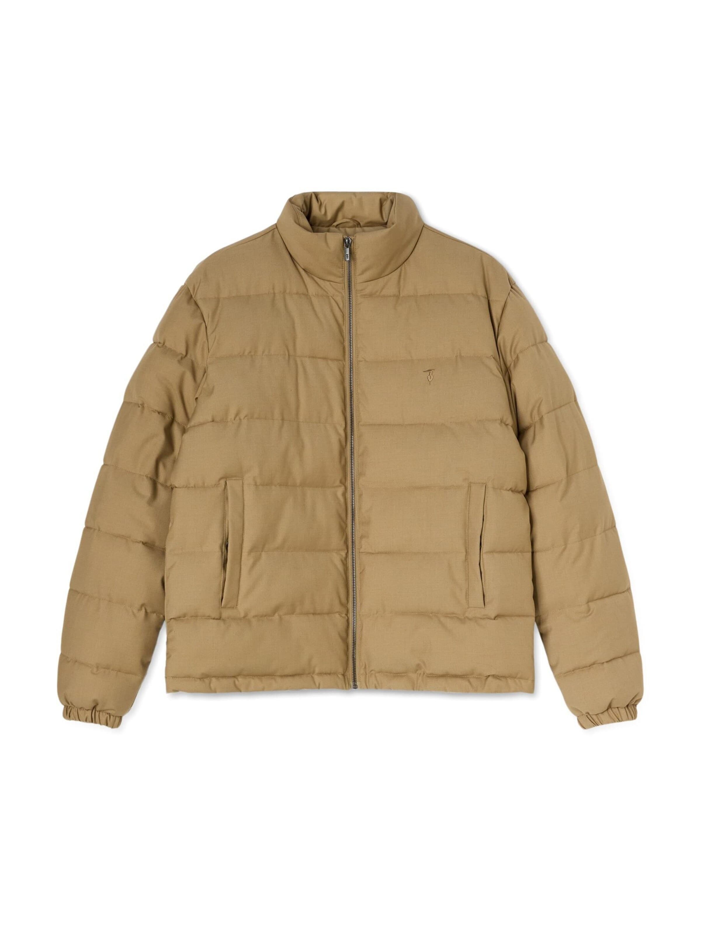 Veste mi-saison Trussardi en beige : devant