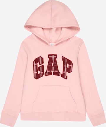 GAPSweater majica - roza boja: prednji dio