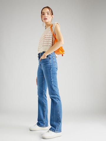LEVI'S ® Bootcut Jeans '725' in Blau
