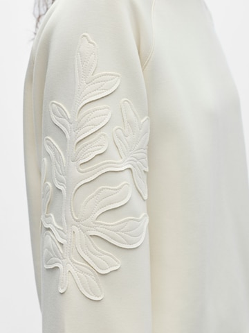 Felpa 'OBJAndrea' di OBJECT in bianco