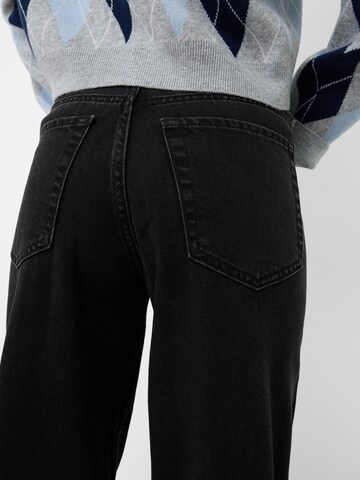 Loosefit Jean Bershka en noir