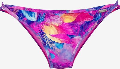 S dydžio Bikinio kelnaitės iš VENICE BEACH, spalva – geltona / purpurinė / violetinė-mėlyna / tamsiai rožinė, Prekių apžvalga