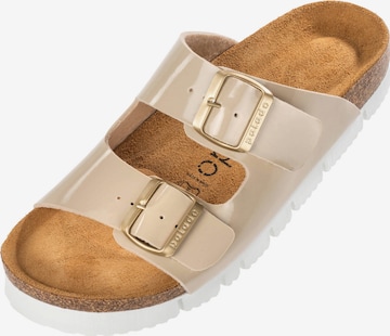 Palado Pantolette 'Korfu PL' in Beige: predná strana