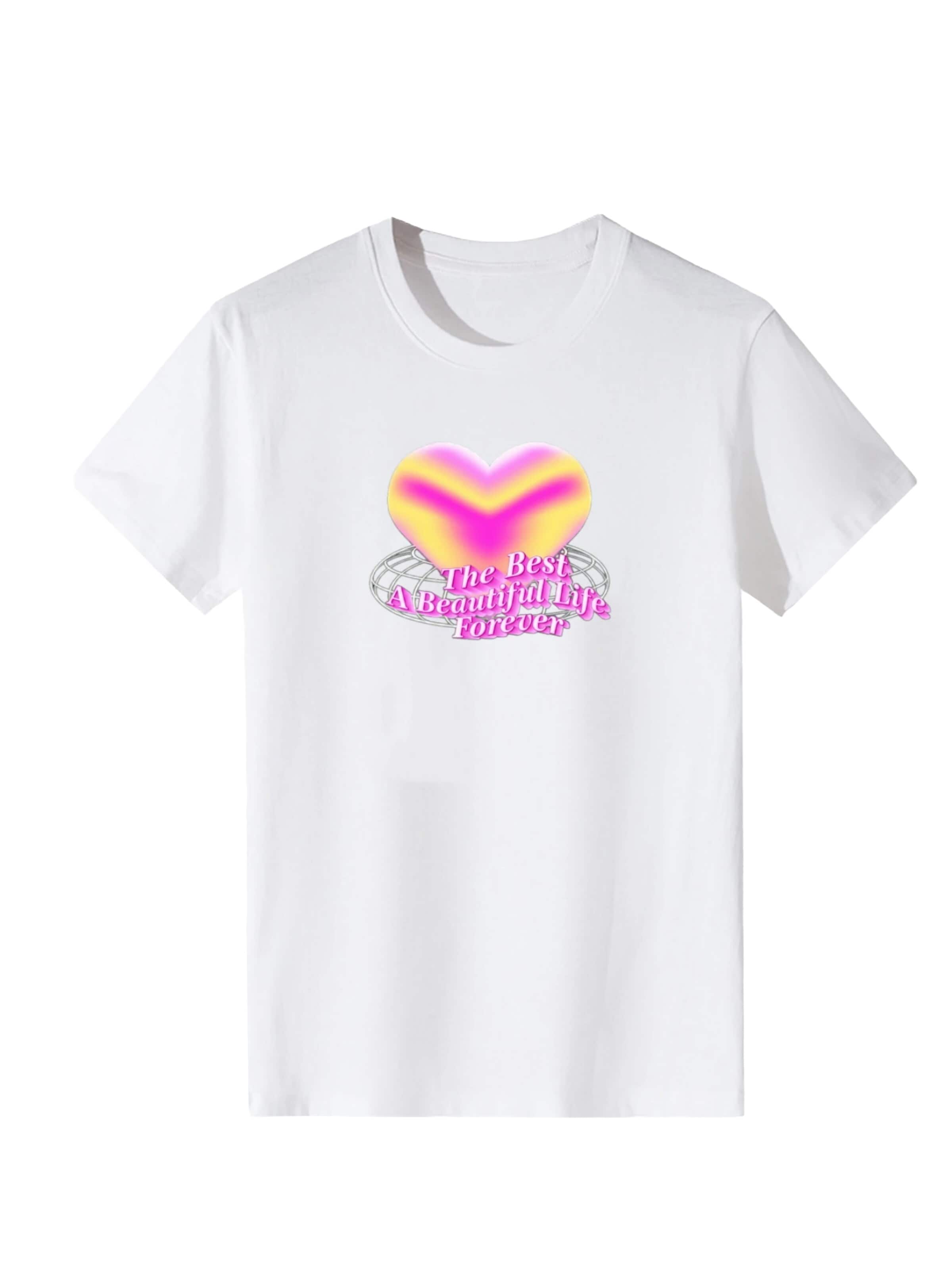 T-shirt LapaPlus en blanc : devant