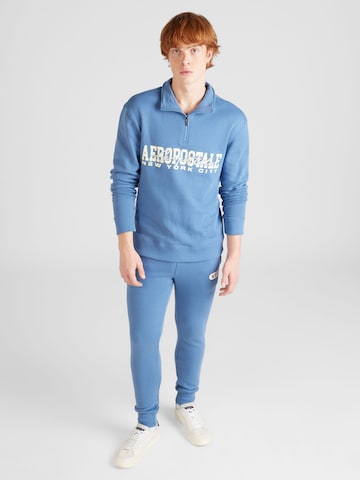 AÉROPOSTALE Sweatshirt 'NEW YORK CITY' in Blau