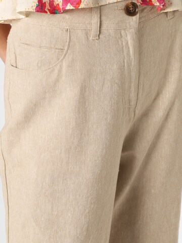 Franco Callegari Loosefit Hose in Beige