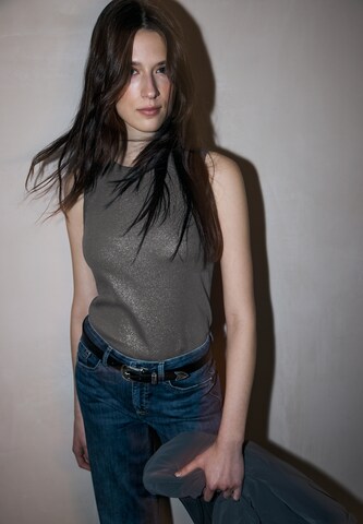 Street One Studio Top in Grau