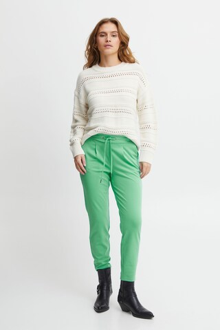 b.young Slimfit Chino 'Rizetta' in Groen