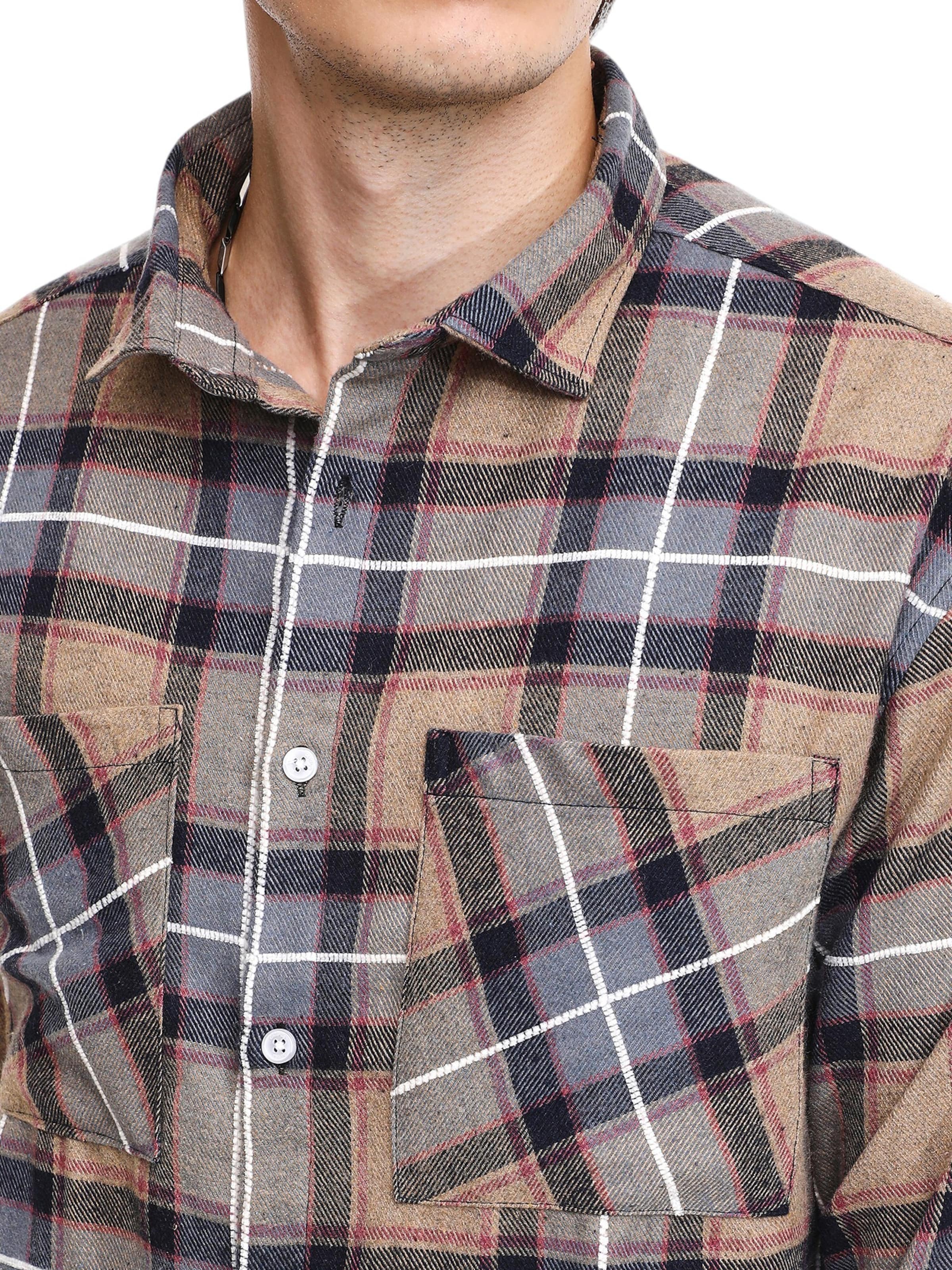 Campus Sutra Klasický střih Košile 'Zinnia' – mix barev