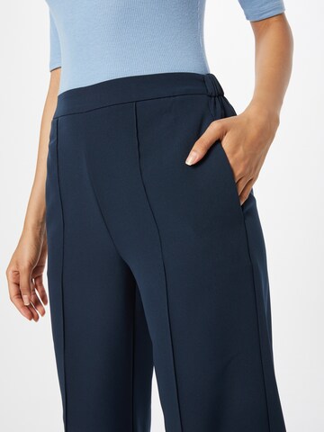 PIECES Wide leg Broek 'PCBOZZY' in Blauw