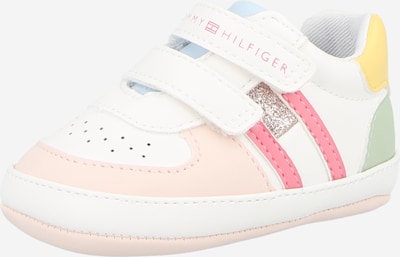 TOMMY HILFIGER Ensiaskelkengät 'KIKI' koossa 17-17,5 värissä vaaleankeltainen / vaaleanpunainen / roosa / valkoinen, Tuotenäkymä