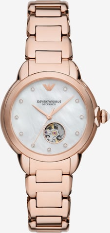 Emporio Armani Analog Watch in Gold: front