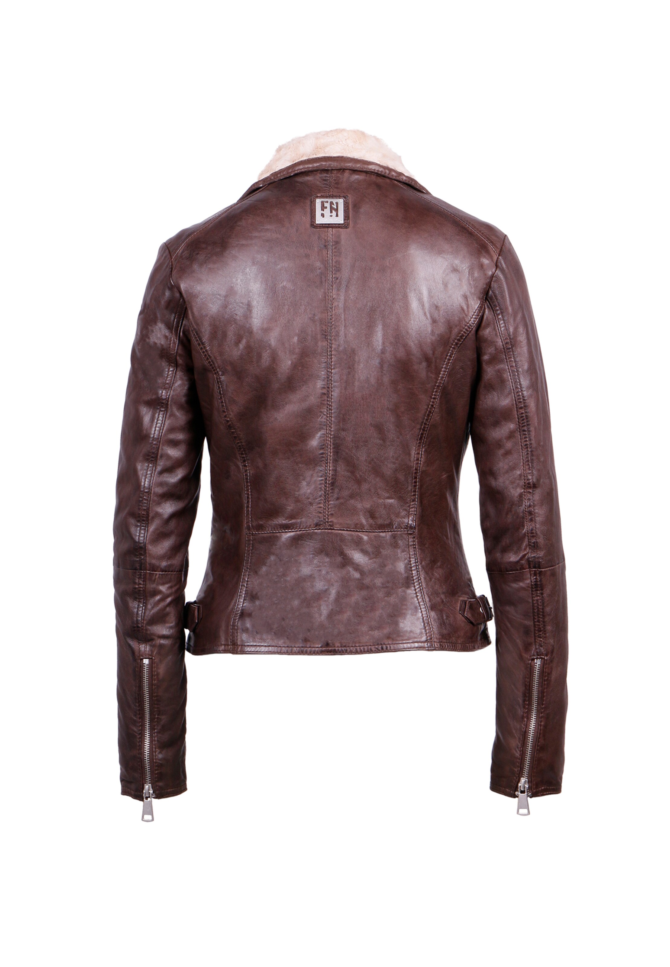 FREAKY NATION Zimní bunda ' Winter Biker' – hnědá