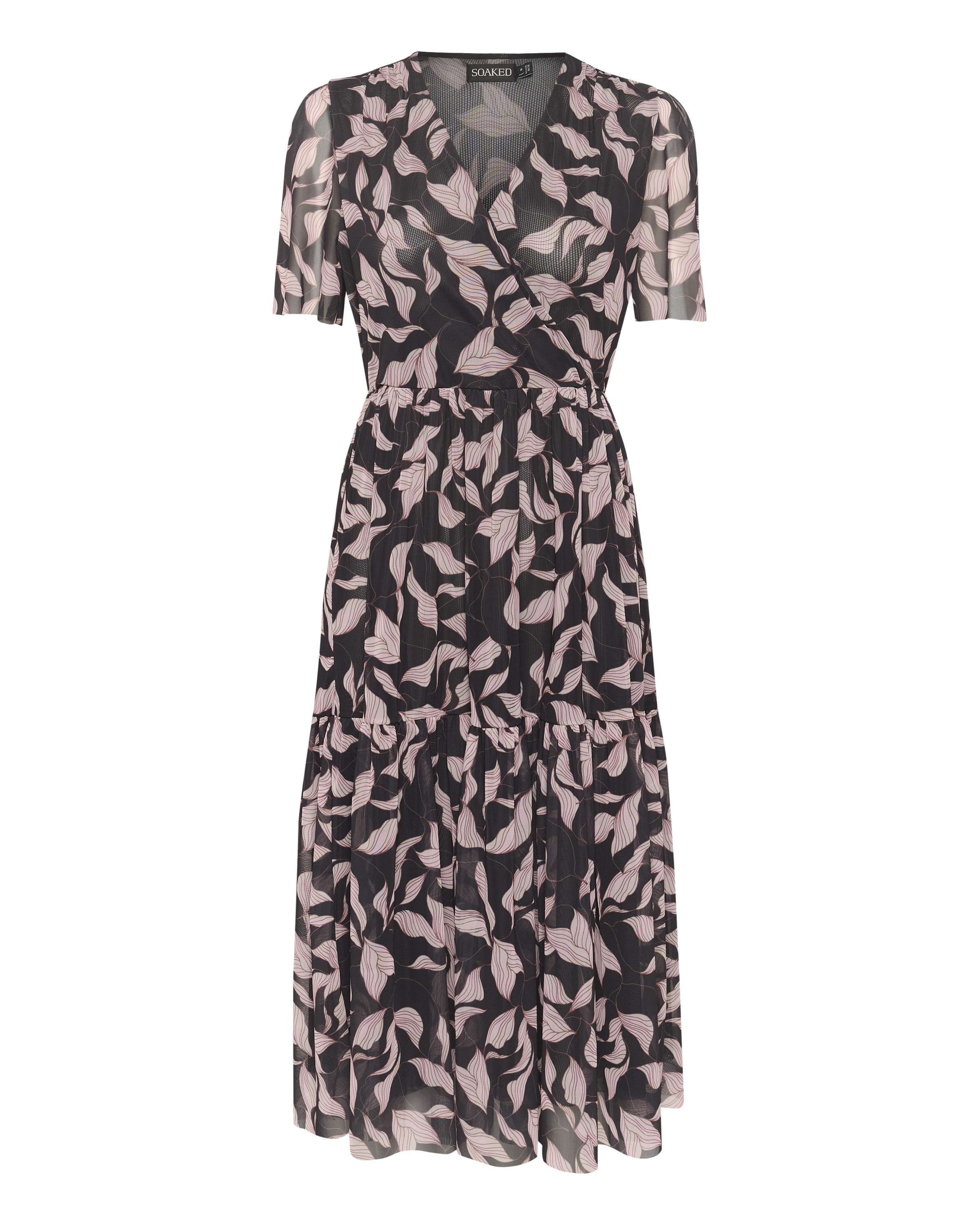 Robe d’été 'Aldora' SOAKED IN LUXURY en noir : devant