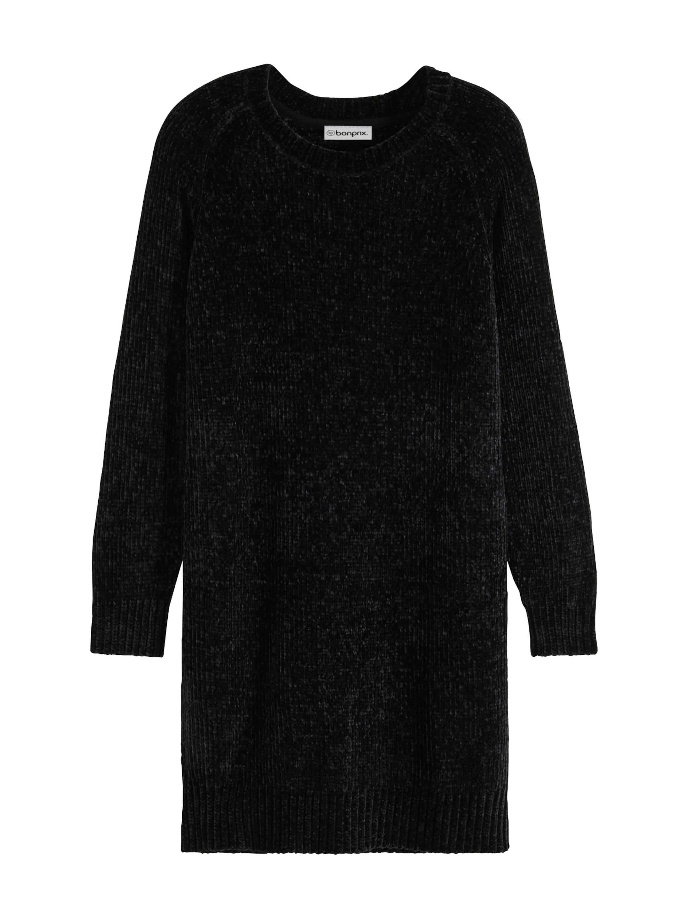 bonprix Neulemekko värissä musta: etupuoli