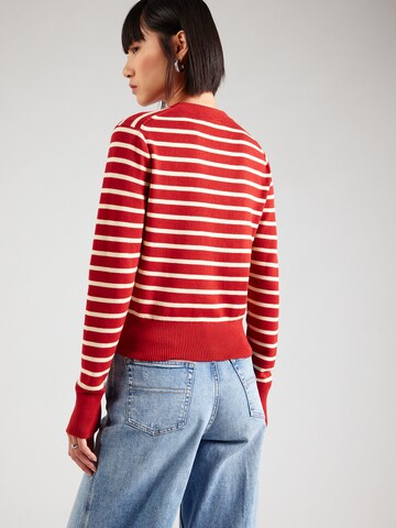 TOMMY HILFIGER Pullover in Rot