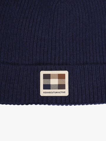Bonnet Aquascutum en bleu