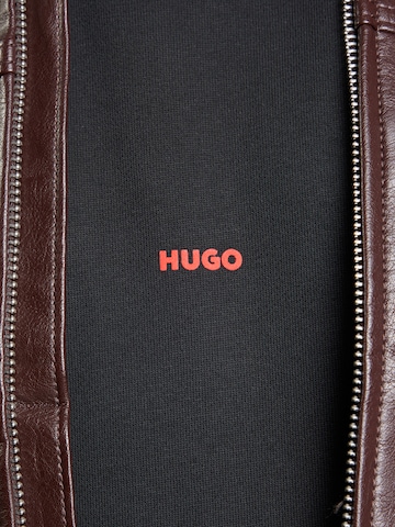 HUGO Sweatshirt 'Dubraxo' in Schwarz