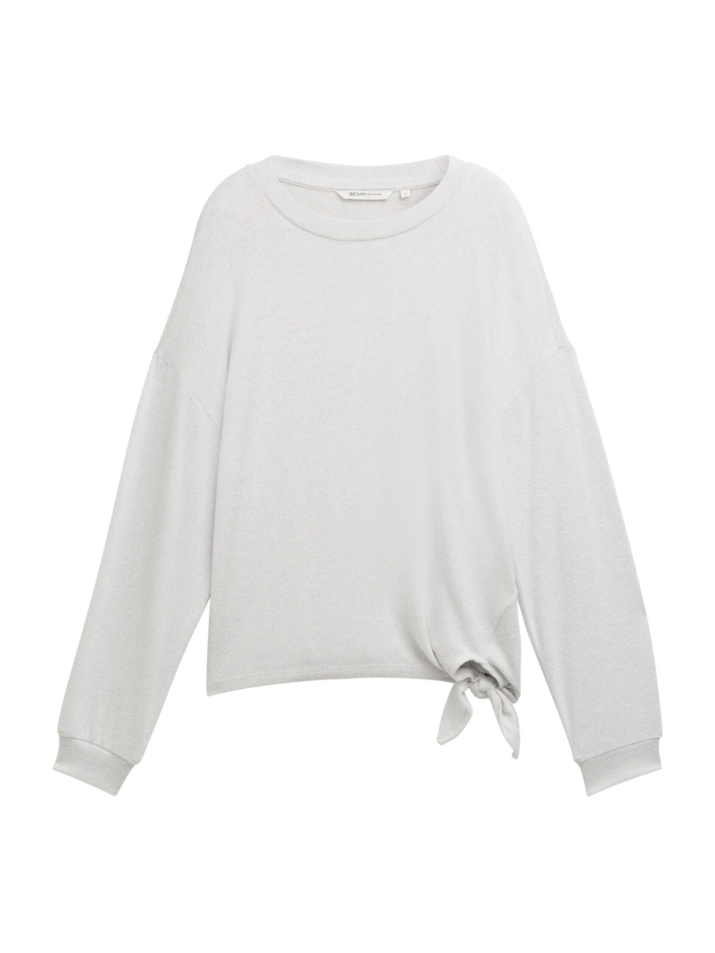 TOM TAILOR DENIM Shirt in Grey: front