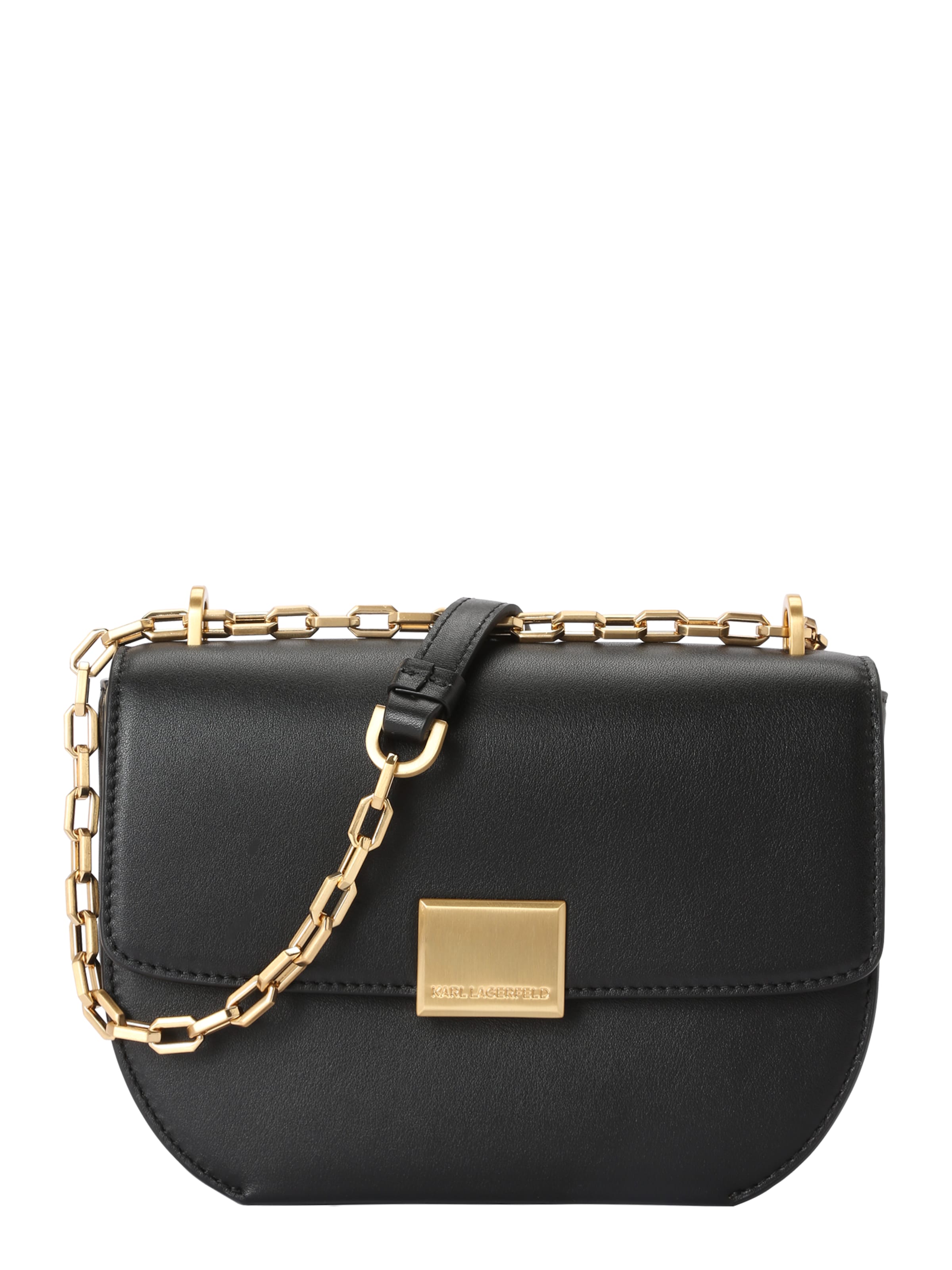 Borsa a tracolla 'Forever' di Karl Lagerfeld in nero: frontale