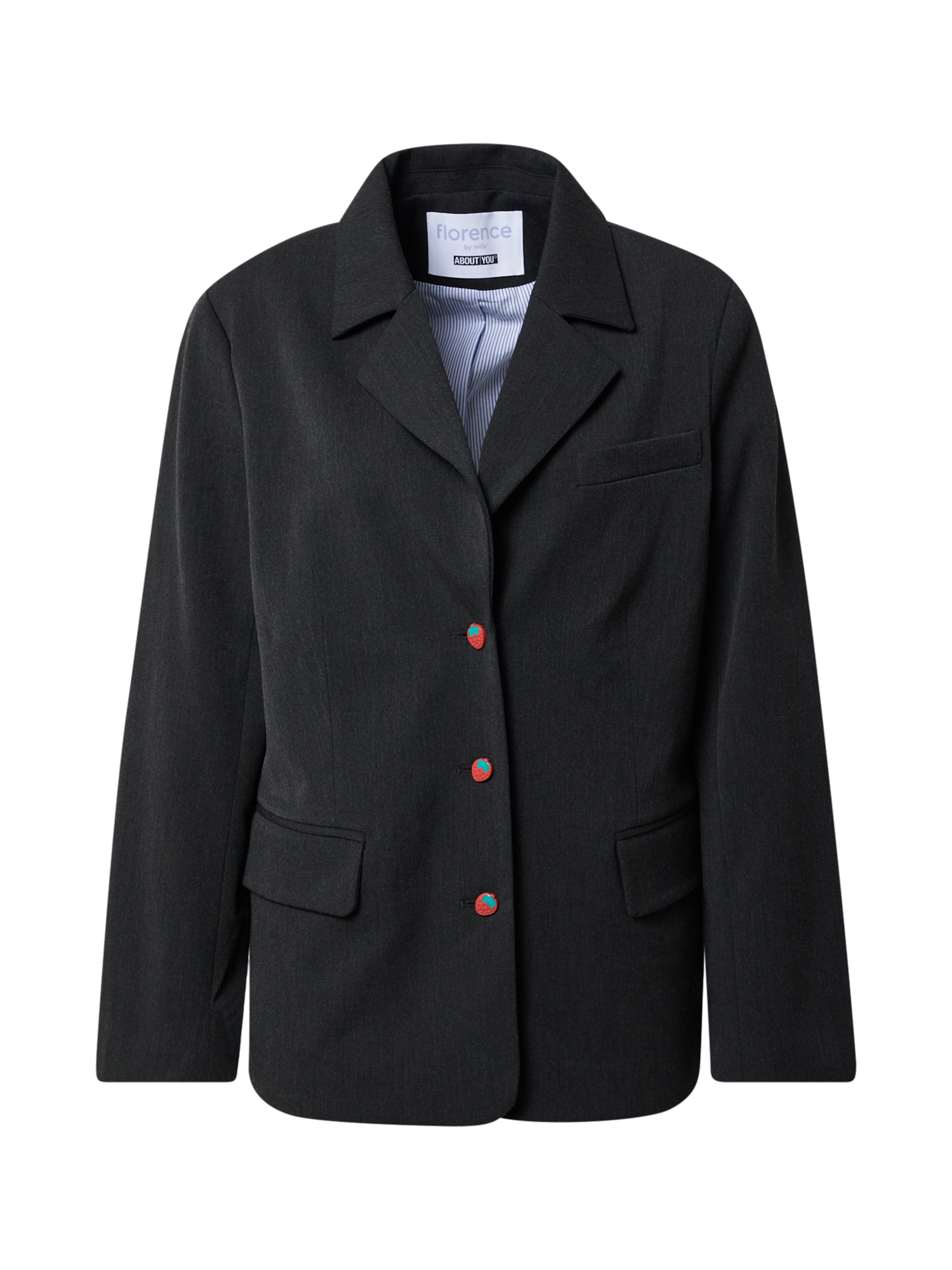 florence by mills exclusive for ABOUT YOU Μπλέιζερ 'Verbena' σε γκρι: μπροστά