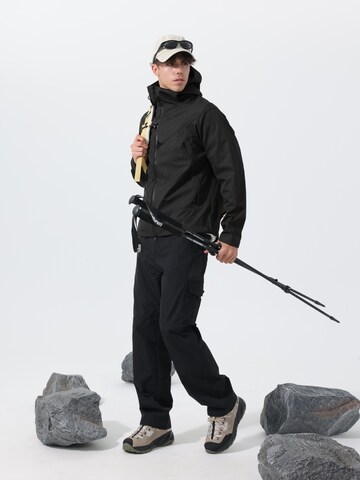 Youthup Outdoorjacke in Schwarz