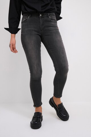 My Essential Wardrobe Skinny Jeans in Grey: front