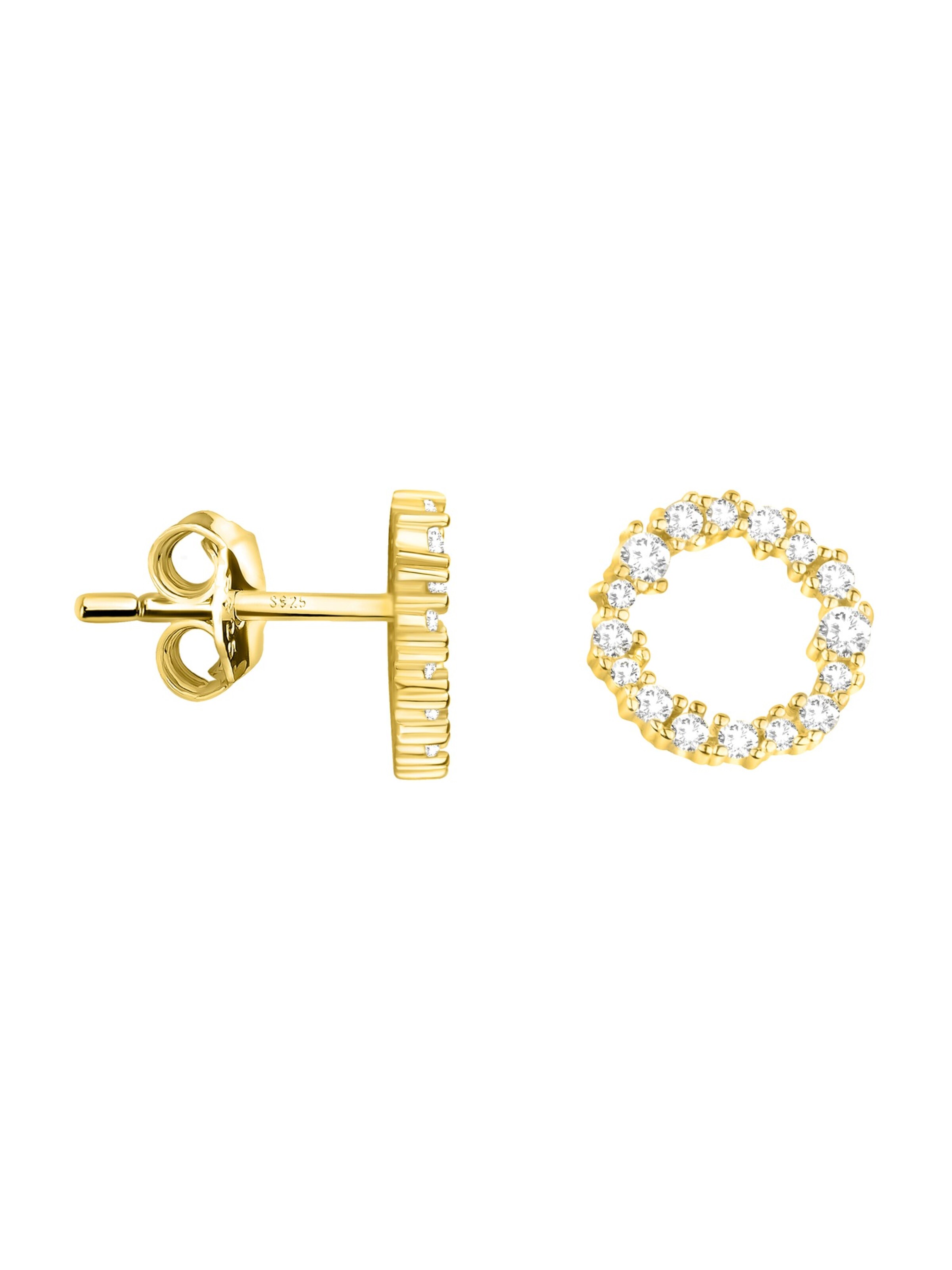 Sofia Milani Ohrringe‌‌‌ in Gold: Vorderseite