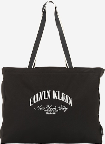 Calvin Klein Shopper in Schwarz: Vorderseite