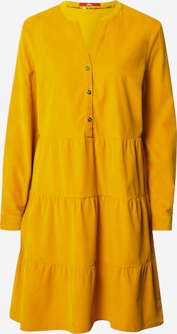 s.Oliver Košilové šaty – žlutá: přední strana