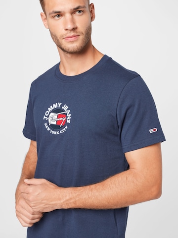 T-Shirt 'Timeless 2' Tommy Jeans en bleu