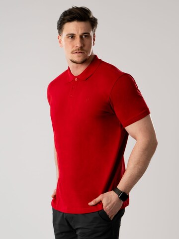 PANTONECLO Shirt 'Pantoneclo Men’s Polo Shirt' in Red