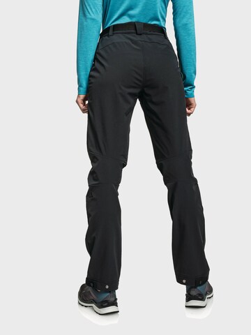 Schöffel Regular Outdoor trousers 'Taibun' in Black