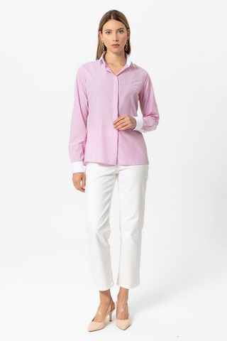 DENIM CULTURE - Blusa 'MAJA' en rosa