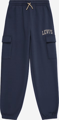 Levi's Kids Tapered Housut värissä sininen: etupuoli