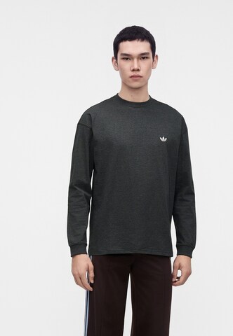 ADIDAS ORIGINALS - Camiseta 'Trefoil Essentials' en negro: frente