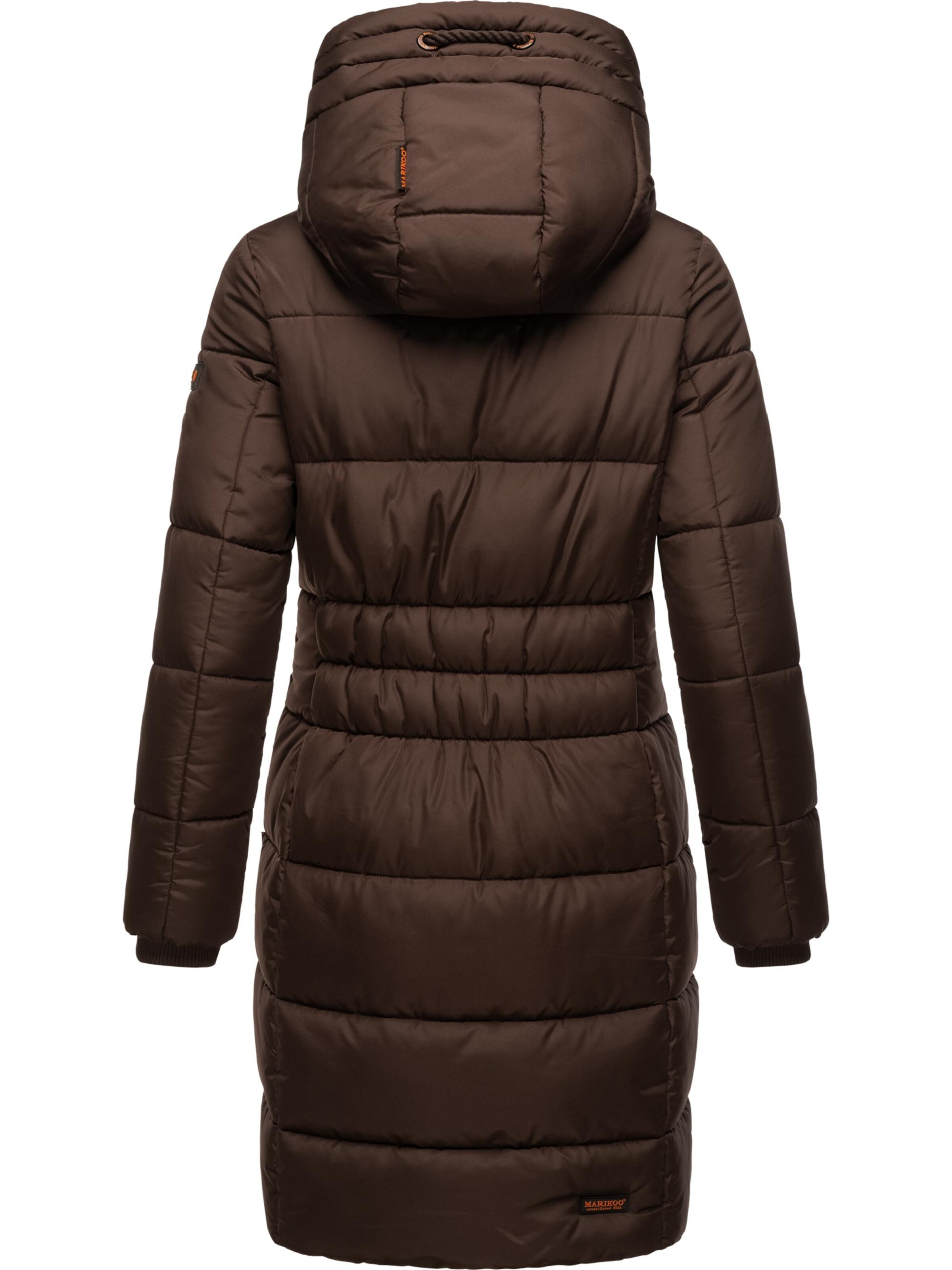 MARIKOO Χειμερινό παλτό 'Yuikoo' σε καφέ