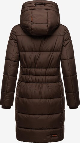 MARIKOO Winter Coat 'Yuikoo' in Brown