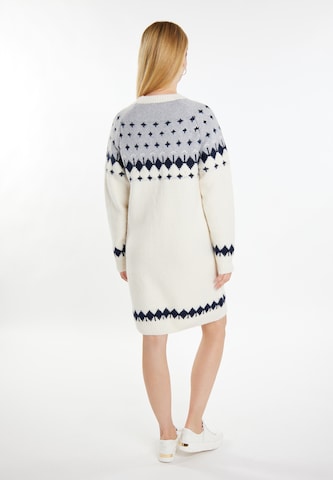 usha BLUE LABEL Knit dress in White