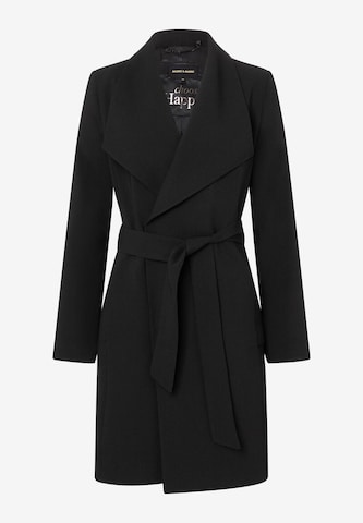 MORE & MORE Přechodný kabát – černá: přední strana