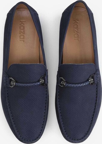 Mocassin Kazar en bleu