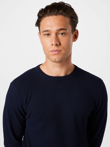 Casual Friday Pullover 'Karlo' in Blau