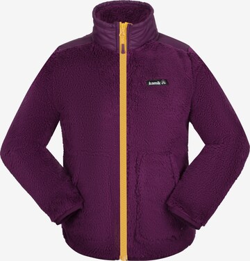 Kamik Athletic Fleece Jacket ' AURORAA ' in Purple: front
