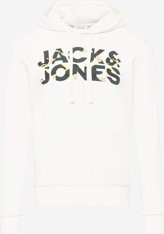 JACK & JONES Mikina 'Ramp' – bílá: přední strana