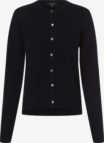 SvB Exquisit Knit Cardigan in Black: front